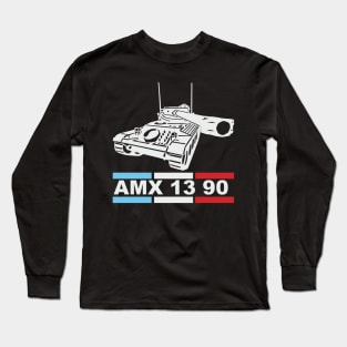 French tank AMX 13 90 Long Sleeve T-Shirt